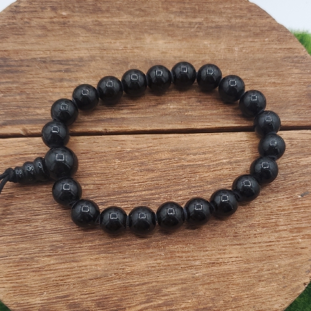 Precious Stone Black Onyx Bracelet B3007